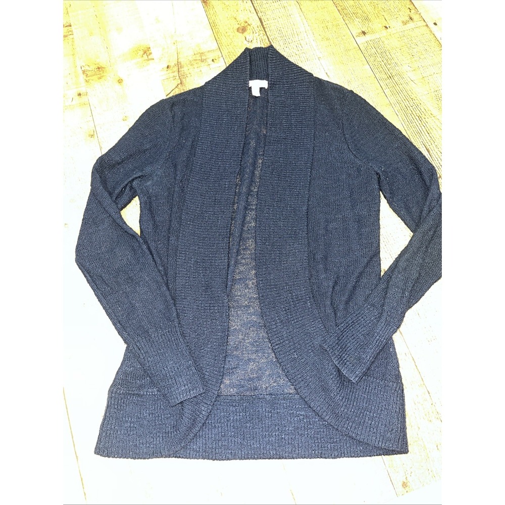 Women's Lilly Pulitzer Navy Blue Cardigan Sz Small (2200)‎